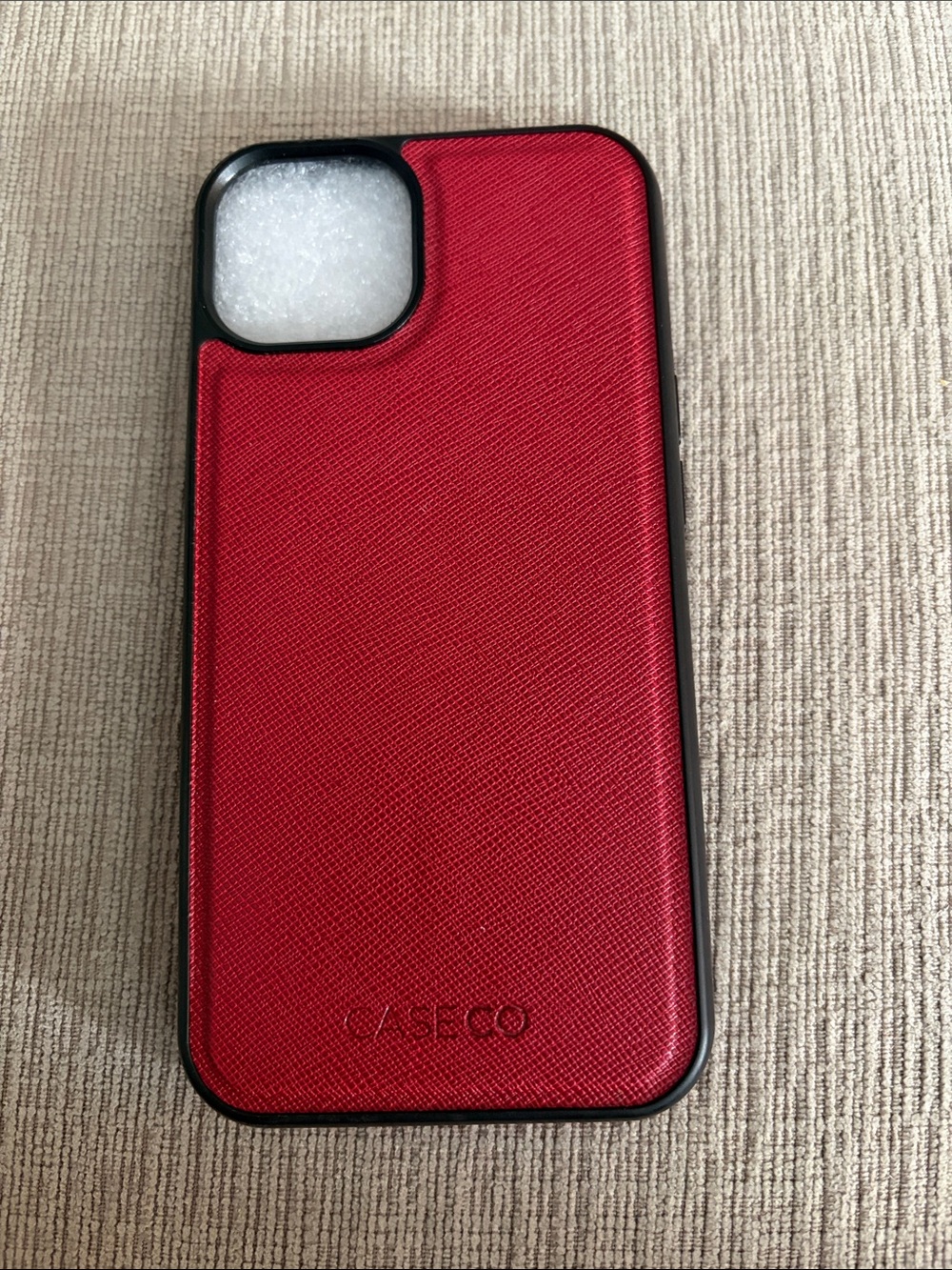 CASE CO Red Phone Case for iPhone 13 Cell Phone